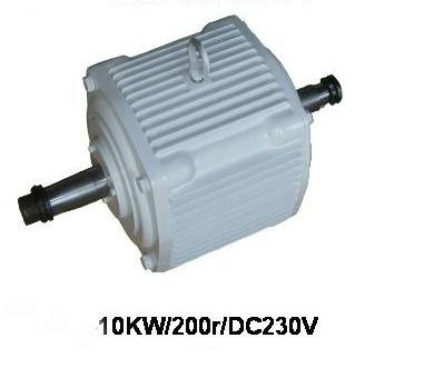 China Horizontale PMG van de Schachtmagneet Generator 10KW 200 t/min AC230V AC In drie stadia Te koop