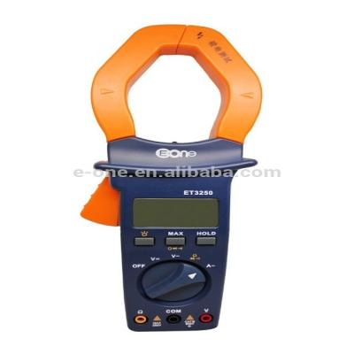 China ET3250 Digital Clamp Meter AC Ammeter Automatic Measuring Range Voltmeter With Clamp Light And Backlight ET3250 for sale