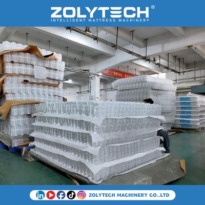 China Buy Glue-Free Pocketed Spring Mattresses Semi-Finished Bed Components for sale