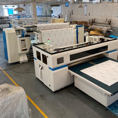 China ZOLYTECH ZLT-HM 10KW Computerized Mattress Hemming Machine / Mattress Hemmer for sale