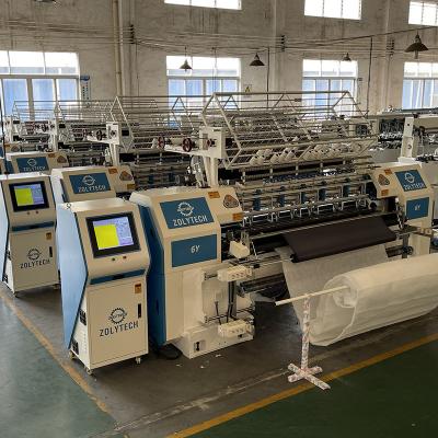 China ZOLYTECH ZLT-YS96 Mattress Quilting Machine High Speed Computerized Lock Stitch 500-1100rpm For Quilts And Comforters for sale