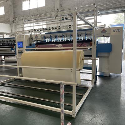 China Commputerized Quilting System Automatic Mattress Quilting Machine 80mm Thickness Mattress Border Machine 8KW for sale