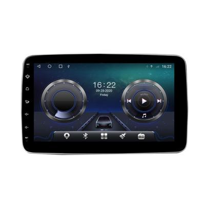 China GPS 1din 2din android11 universal 360 degree rotatable car dvd radio player for sale
