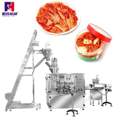 China Quantitative Weighing Food And Positioning Screw Masking Filling Machine for sale