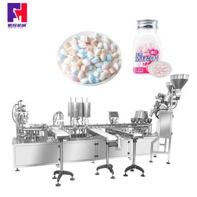 China Food Small Particles Bottle Filling High Speed 2400 Bottles Per Hour Powder Filling Machine for sale