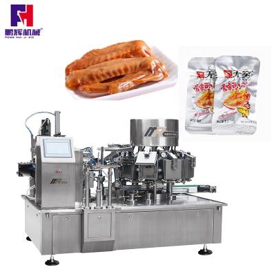 China High Speed Automatic Rotary Food Gas Vacuum Packing Machine for sale