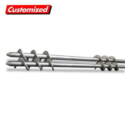 China Aguilador de tornillo de acero inoxidable para anclaje de tierra de varilla de rosca hueca OEM en venta