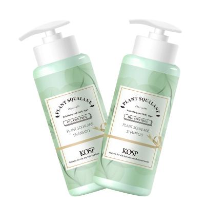 China Refreshing Factory Private Label KOSP- LuxuryPlant Squalane Shampoo (Refreshing and Fluffy Type) shampoo for greasy hair for sale