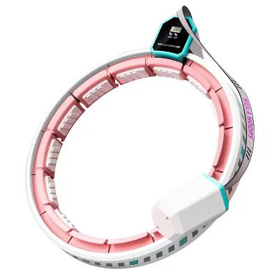 China Fitness Weight Loss Slimming Hot Selling Design 16-18 Sections Hoola Circle Fitness Indirect New Hoola Circle Massage Smart Weignt Hoola Circle for sale