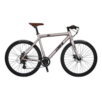 China High Quality Aluminum Alloy Fast 700C Bikes Bike Vintage Men's Retro Bicycle Fitness Bike 7 Speed Road Bike for sale
