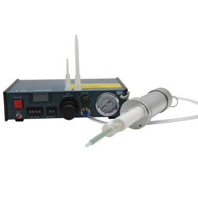 China Garment shops 50ML small volume ab glue gun pneumatic dispenser packagePneumatic ab glue filling for sale