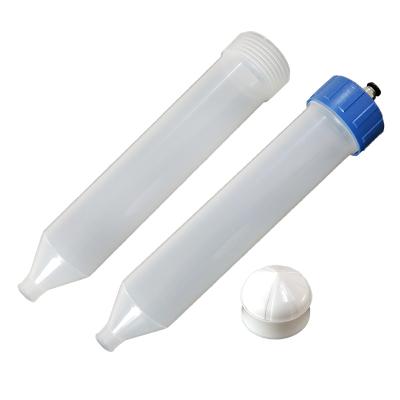 China Garment Shops 2021 New 500CC American Transparent Plastic Glue Dispenser Syringe With Plunger for sale