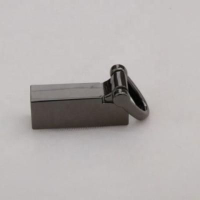 China Zinc Alloy Hardware Accessories&Parts Metal Buckle Side Clip Shoulder Strap Screw Handle Connector Handbag Hanger for sale