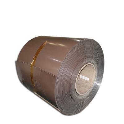 China 3003 H24 Pattern Color Pvdf Pre painted Aluminium Sheet For Gutter for sale