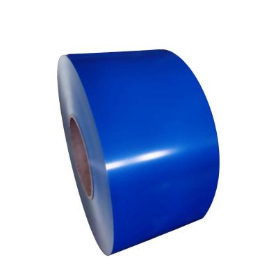 China 3004 Blue Color PVDF Aluminum Sheet Coil For Roofing Sheet for sale