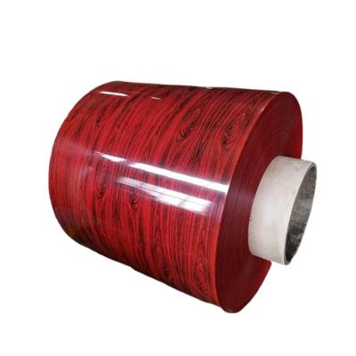 China 1.2mm Thickness Imitation Wood Roller Coated Aluminum Coil for sale
