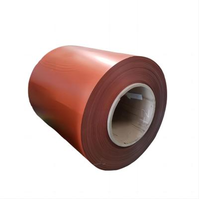 China 3003 Brick Red Aluminum Roofing Coil Aluminum Corrugated Sheet Material for sale