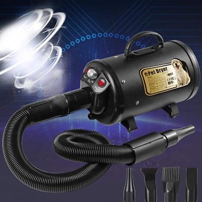 China Professional Adjustable Pet Fan Grooming Speed Pet Grooming Dryer Noise Reduction Pet Fan Dryer for sale