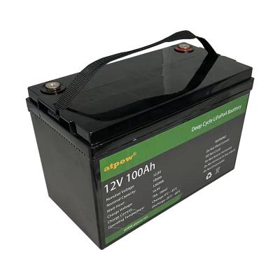 China Wholesale Lithium Lifepo4 Batteries 12V 100AH 150AH 200AH Volt Li-Ion Battery Pack Rechargeable Battery Storage 328*172*220mm for sale