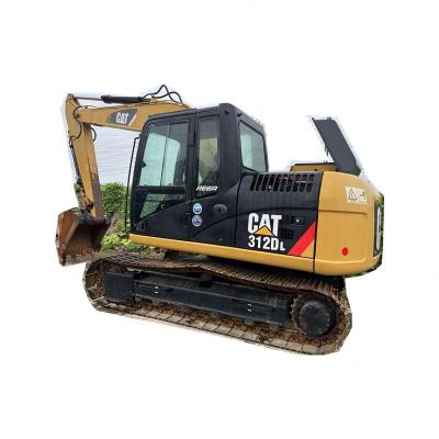 China Energy & Mining original imported CAT used diggers 12t 312D secondhand machine in yard for sale for sale