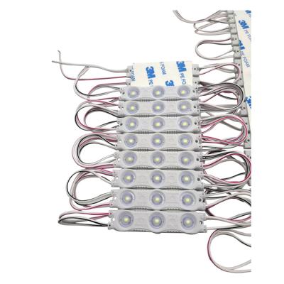 China CE Rohs Ip65 3smd 2835 Injection Led Module With Lens Highest Brightness Long Warranty 66*29*33 for sale
