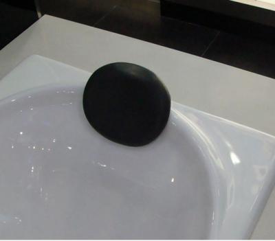 China Foaming PU Bathtub Pillow Self Crust Customizable Polyurethane Pillow For Bathroom for sale