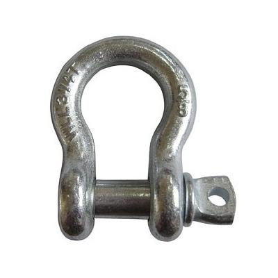 China ALLOY Drop Forged Galvanized Screw Pin Anchor Shackle for sale