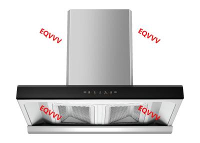 中国 EQVVV T956B T形 チミニーフッド シルバー SSブラック メタル 認証 スタイリッシュ 販売のため