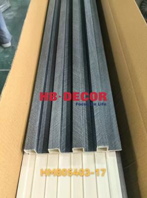 China 20 mm dikte waterdicht 3D WPC wandpaneel voor FSC LEED en GREENGUARD gecertificeerde gebouwen Te koop