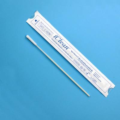 China Cotonete nasal do rebanho de nylon oral estéril descartável do transporte da garganta do teste de laboratório médico à venda
