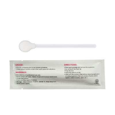 China Vara estéril da coleção do cotonete do gluconato do Chlorhexidine para a esterilização da pele à venda