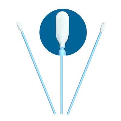 China CM-PS761M Long Handle Cleanroom limpa varas descartáveis do cotonete de Microfiber da dupla camada à venda