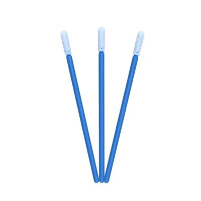 China Cotonete industrial da ponta da espuma do CM FS1702 Microfib em volta do punho azul principal à venda