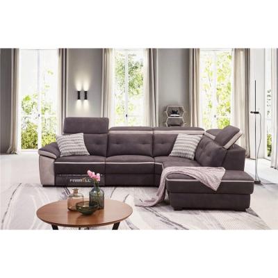 China Manufacturer Wholesaler Sectionals Furniture Living Room Set Furniture Sofa Modern Living Room Sofas Adjustable Fabric Sofa (Size) for sale