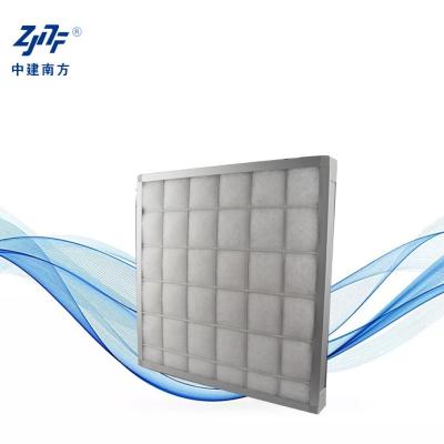 China Industrie-Pre-Panel-Luftfilter Großer Luftstrom Volumen Staubkapazität 6-15 Pa Mit Aluminiumlegierungsrahmen zu verkaufen
