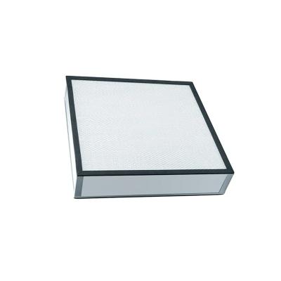 China Cleanroom PP Housing Industrial Hepa H14 Air Filter With Synthetic Fiber Medium And Polyester Media for sale