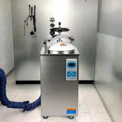 China Portable High Pressure Steam Sterilizer Enhanced Steam Penetration and Safety Valve Integrity for sale