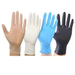 China Biopharmaceuticals Cleanroom Disposable Gloves Class 100 / Class 1000 / Class 10000 Nitrile Gloves for sale