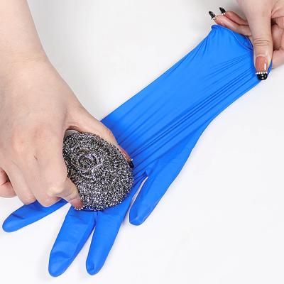 China Class 10 Cleanroom Supplies Nitrile Gloves for Biopharmaceuticals in the Food Chemical Industry for sale