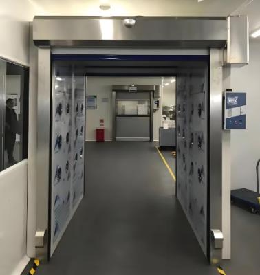 China Dual Purification Mechanism Clean Room Air Shower with Sealed Airlock and Electronically Interlocked Dual Doors for sale