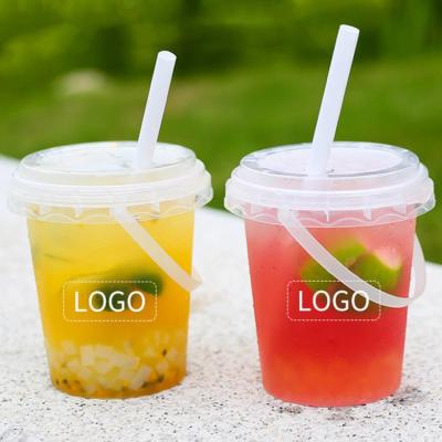 China Impressão personalizada de 12 Oz Pp Copo de plástico transparente Copo de salada de iogurte de frutas à venda