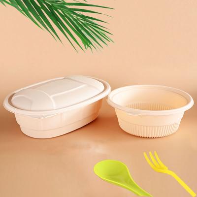 China Waterproof PET Bio Degradable Food Packaging Round With Natural Color for sale