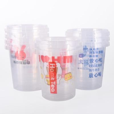 China Copo de frutas de plástico ecológico de uso descartável 5000 pcs para personalização à venda