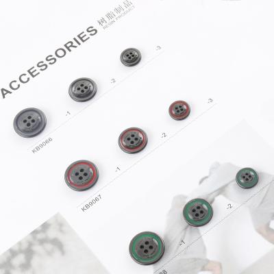 China Sustainable Plastic Buttons, Fancy Natural Recycled Shell Plastic Buttons For Shirts for sale