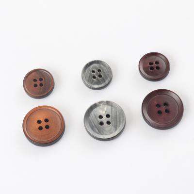 China China Sustainable Source Factory Plastic Buttons , Fancy Natural Recycled Shell Plastic Buttons For Shirts for sale