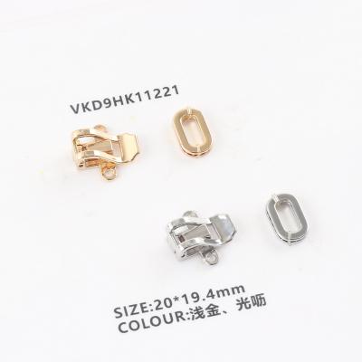 China Source Factory Fashion Manufacturer Customized Decorative Buckle Nickel Free Logo For Clothes Pants for sale