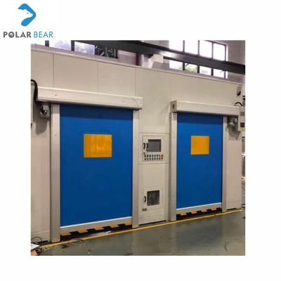 China Modern Low Price Industrial PVC Roll Up Door Rolling High Speed Door For Garage for sale
