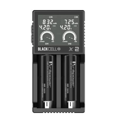 China Fast Charging Speed 1.5 Hour Quick Charge Smart Battery Charger With LCD Display For 3.2V Lifepo4 3.7V IMR Li-ion Ni-MH NiCd AA AAA Batteries for sale