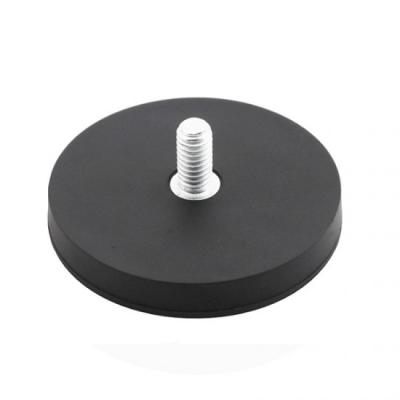 China OEM ODM Rubber Coated Pot Magnet Customized Size Erosion Resistant for sale