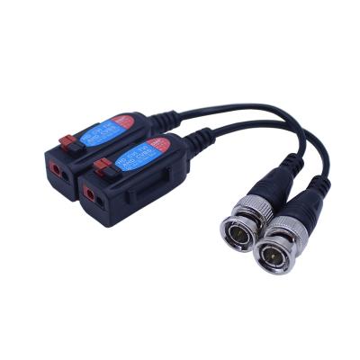 China CCTV Surveillance Security System HD AHD CVI TVI Balanced Transformer Passive Video Video Power Two-in-One UTP Transmitter CCTV BNC Coaxial Balanced DC Transformer 1080p for sale
